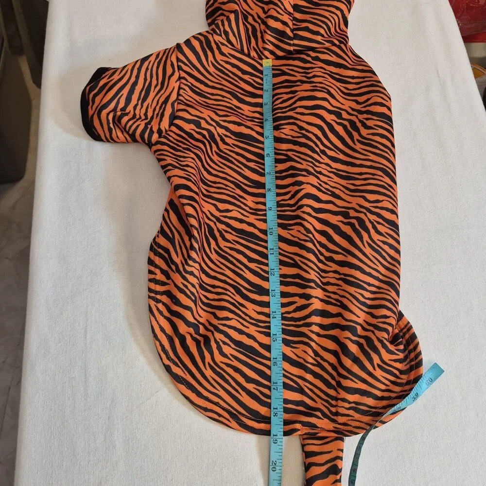 Pet Spirit Dog Tiger Costume Size Large